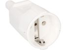 prise Schuko blanc