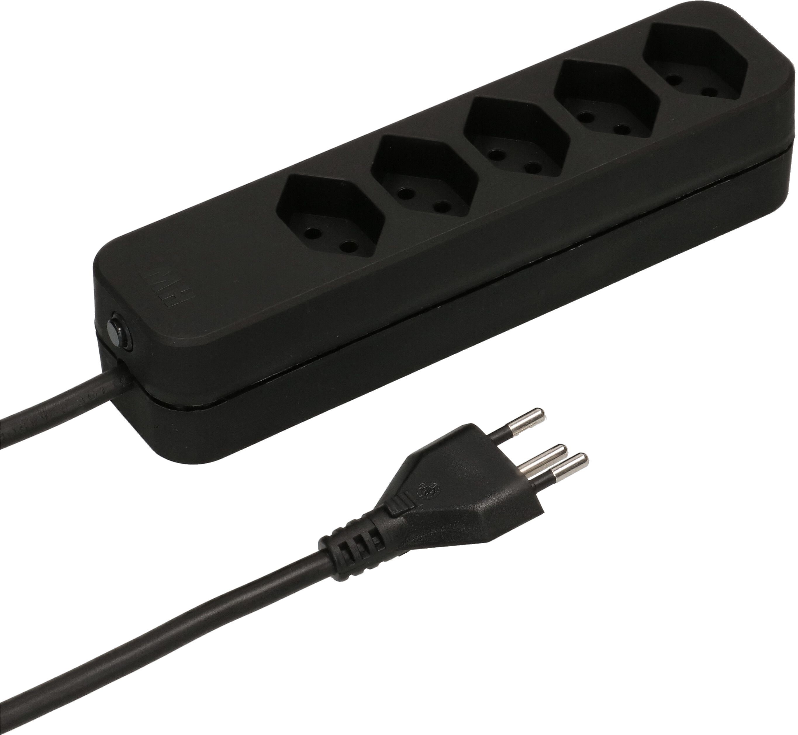 multiprise Swiss Line 5x type 13 noir aimant 3m