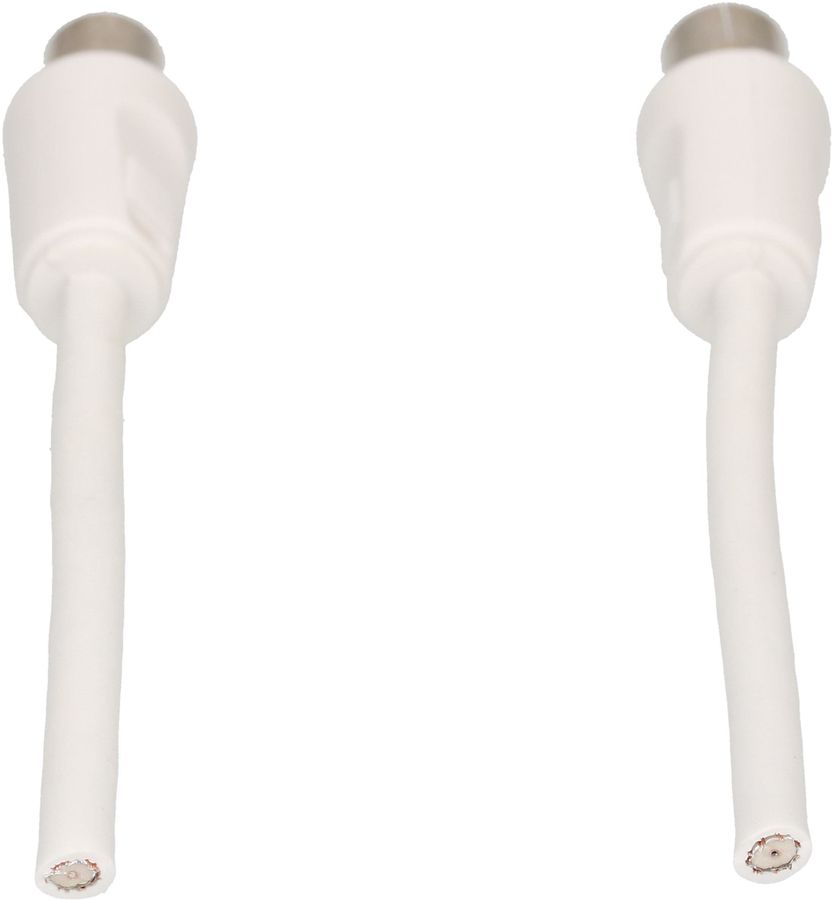 Antennen-Anschlusskabel 75dB 3m weiss