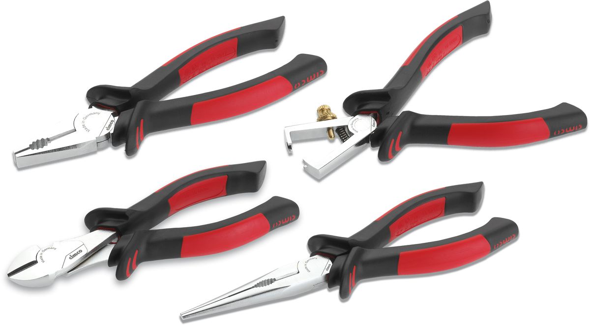 1000 V Assortiment de pinces 4 pièces