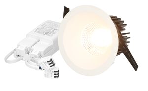 spot encastré à LED ATMO Ø80 DALI blanc 3000K 960lm 38°