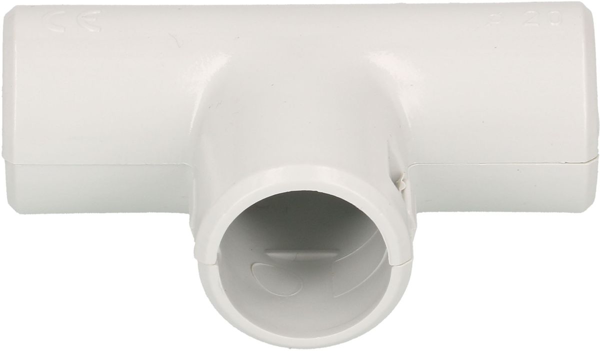 raccord T TIT M20 en 2 parties gris / 3 pièces