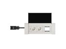 NEXO bloc multiprise blanc 2x type 13 1x module vide