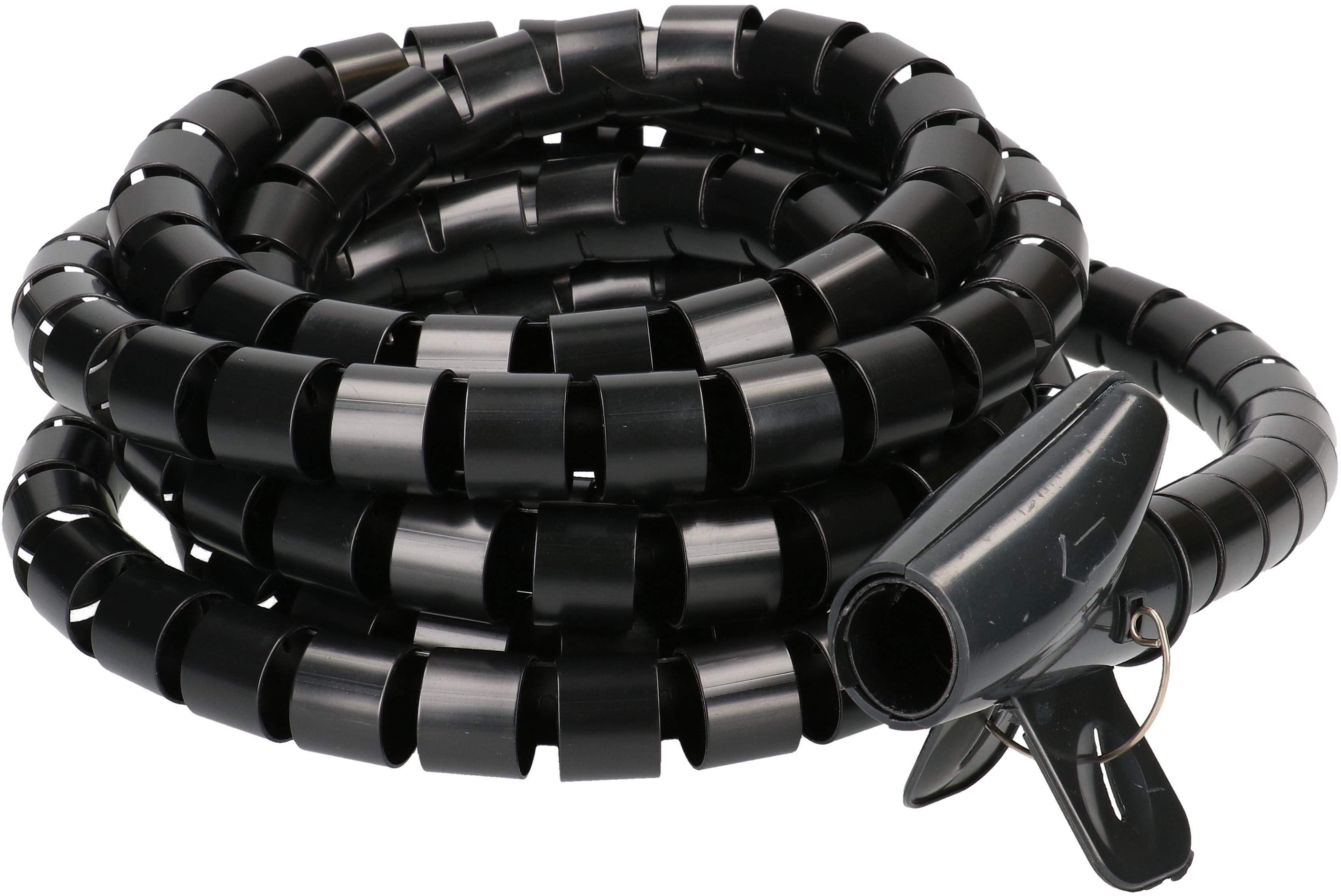 tube spirale D=20mm noir L=3m