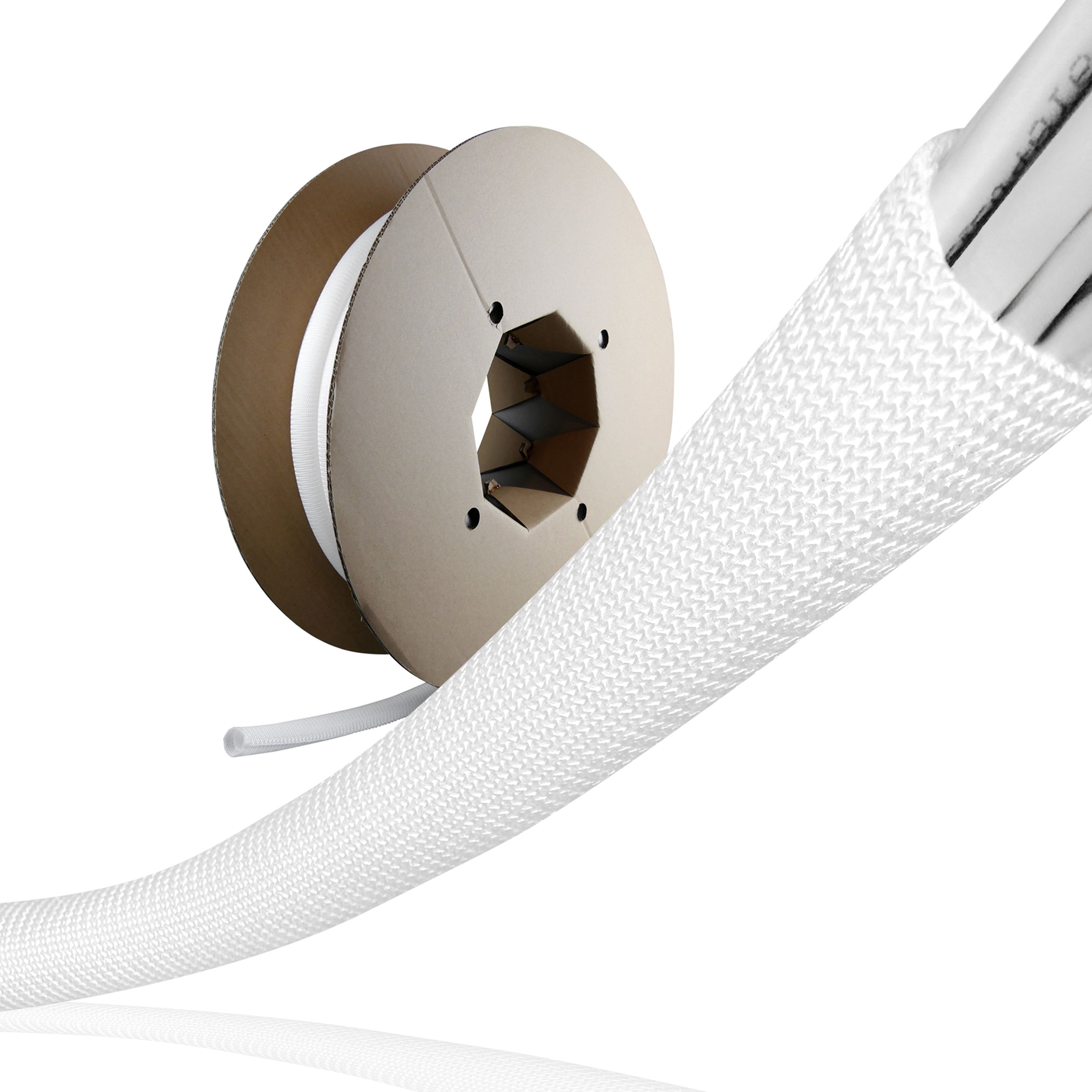 Cable Tube rouleau LTC 25m / blanc