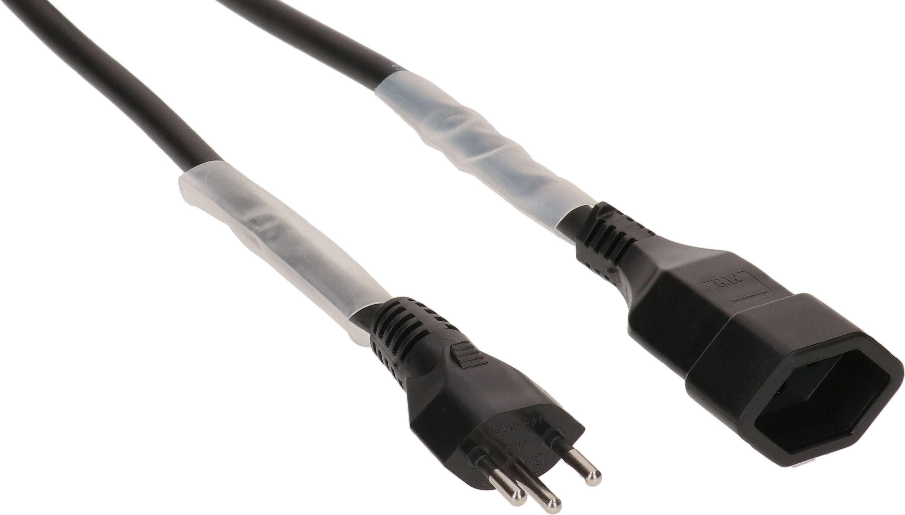 Rallonge GDV H07RN-F3G1.5 3m noir type 12 / type 13