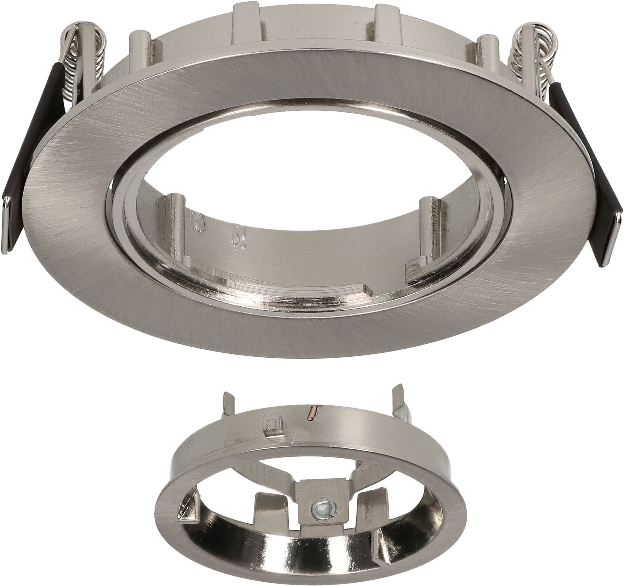 telaio di montaggio Ø80 cromo per lampade a LED con base GU10