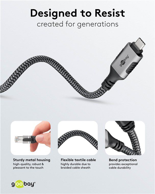 cavo adattatore da USB-C a rete RJ45 2m