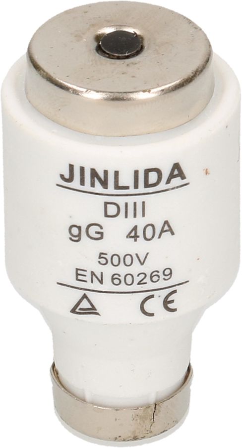 fusible 40A retardé 500V DT-III / 5 pièces