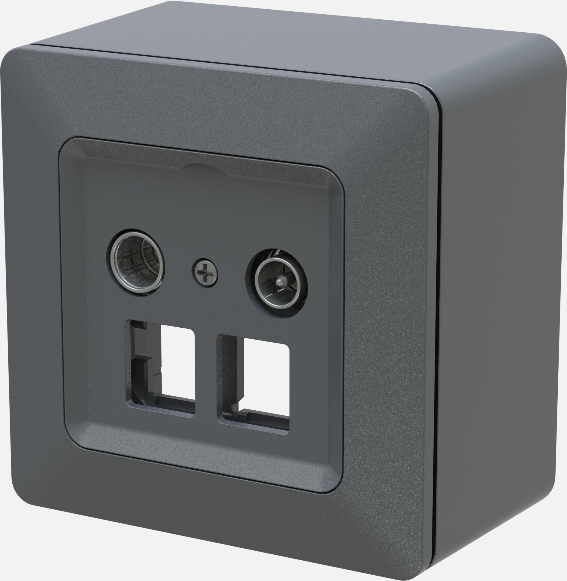 multimédia radio/TV/réseau 11dB AP priamos anthracite