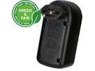 multi adaptateur ADAPT 2x type 13 noir rotatif Green+Fair