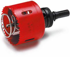 Lochsäge für Schalterdosen komplett mit Aufnahmeschaft 68mm