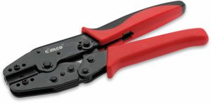 Pince à sertir réparation bande perlon de tirage de câbles 220mm