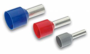 Cosses tubulaires iso. courts-circuits&mise à terre 1.5mm²x12mm