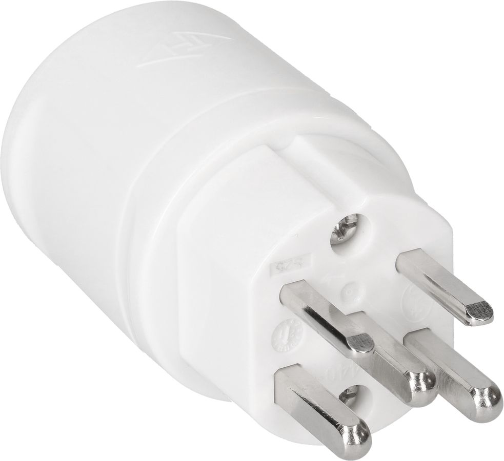 fiche TH type 25 5 pôles blanc