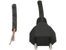 GD-Netzkabel H05RR-F2X1.0 5m schwarz Typ 11
