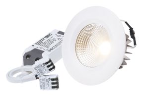 spot encastré à LED STATO Ø80 blanc 3000K 960lm 60°