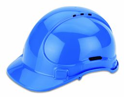 Casque de protection pour électriciens et industriels bleu