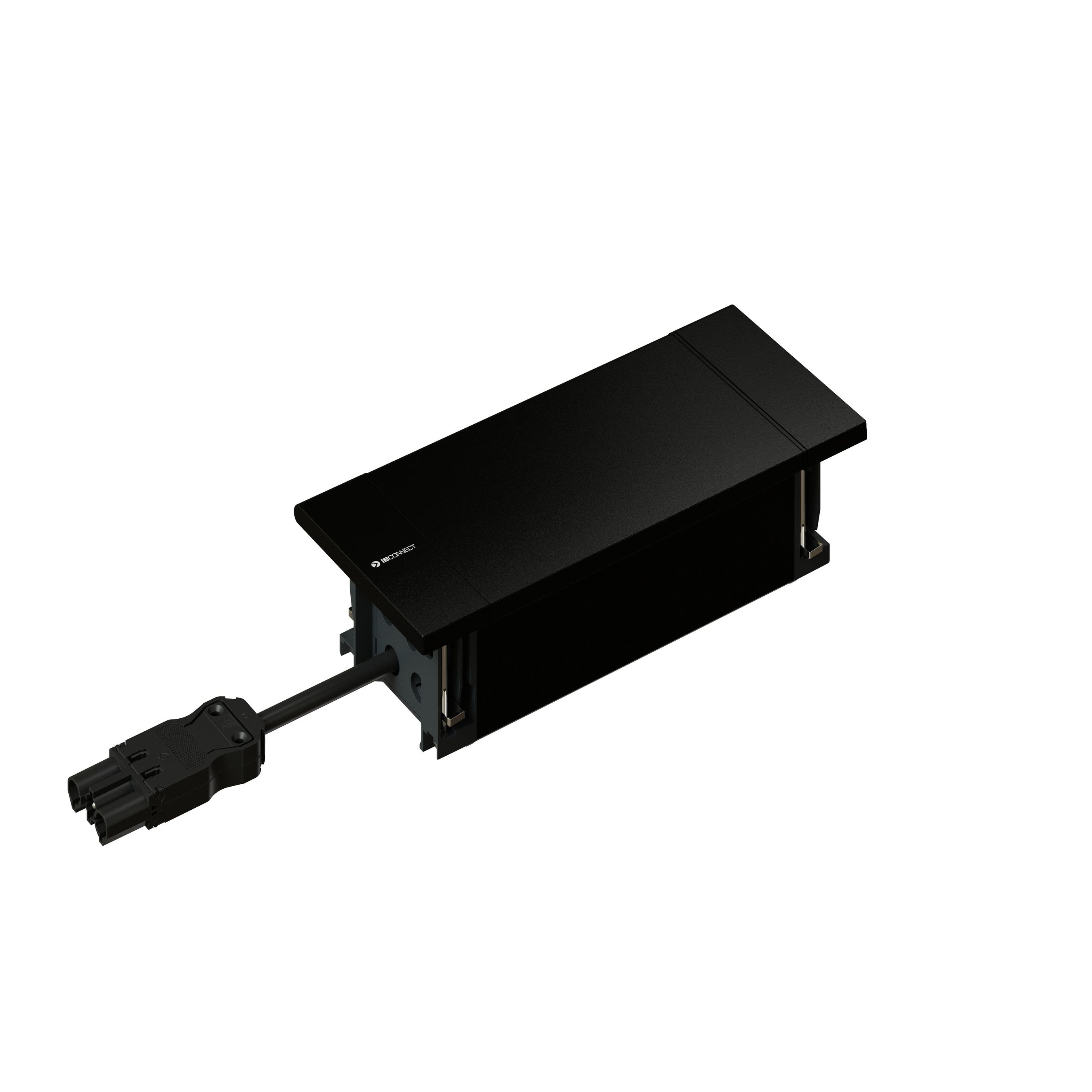 NEXO presa multipla nero 2x tipo 13 1x USB-A/C