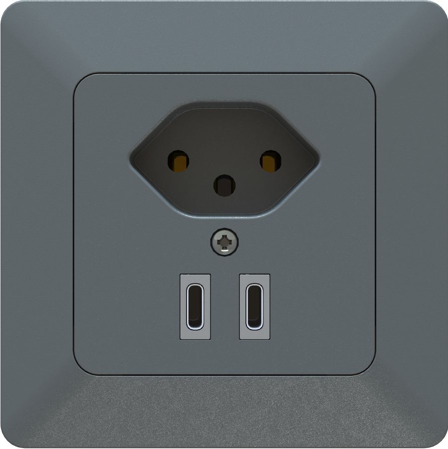 petite combinaison type 13 / USB-C+C 20W ENC priamos anthracite