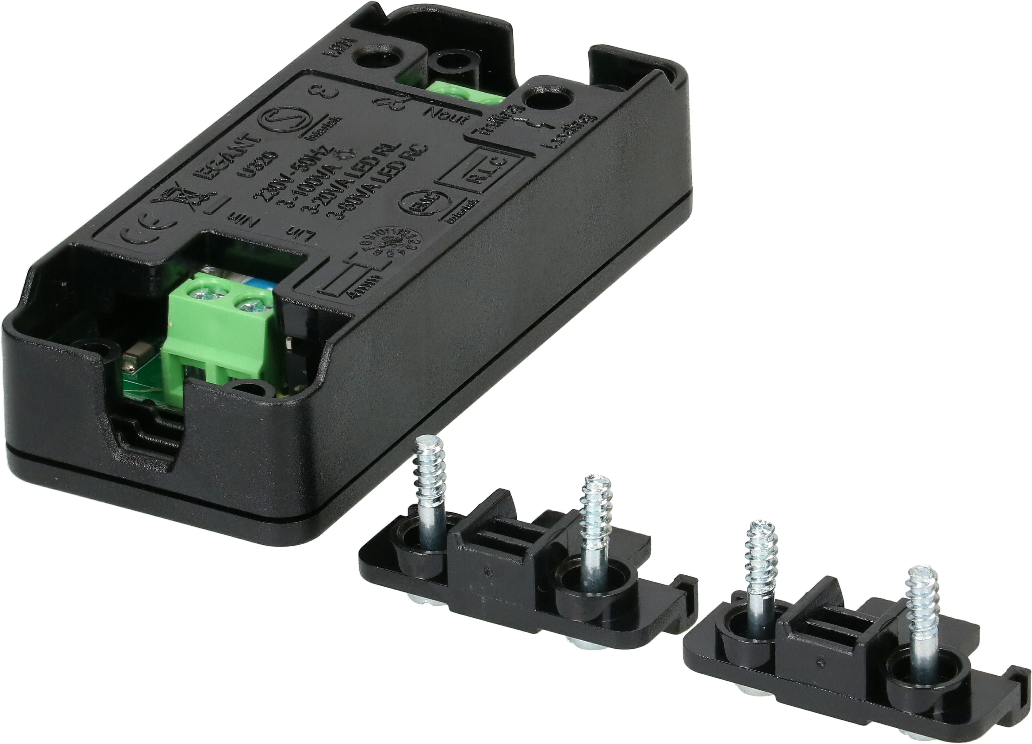 variateur universel sur cordon LED noir