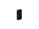 accessoire multimédia 45x22.5 anthracite couverture pour 1x RJ45