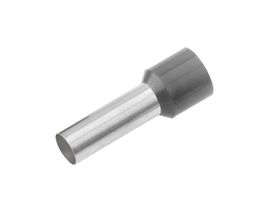 Cosse tubu. à sertir iso.4mm²/18mm gris DIN 46228 sans iso. L2 18