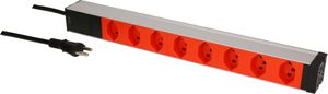 PDU 19 pouce 8x type 23 orange 1U