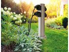 colonne de prises de jardin 4x type 13 IP55 rond acier